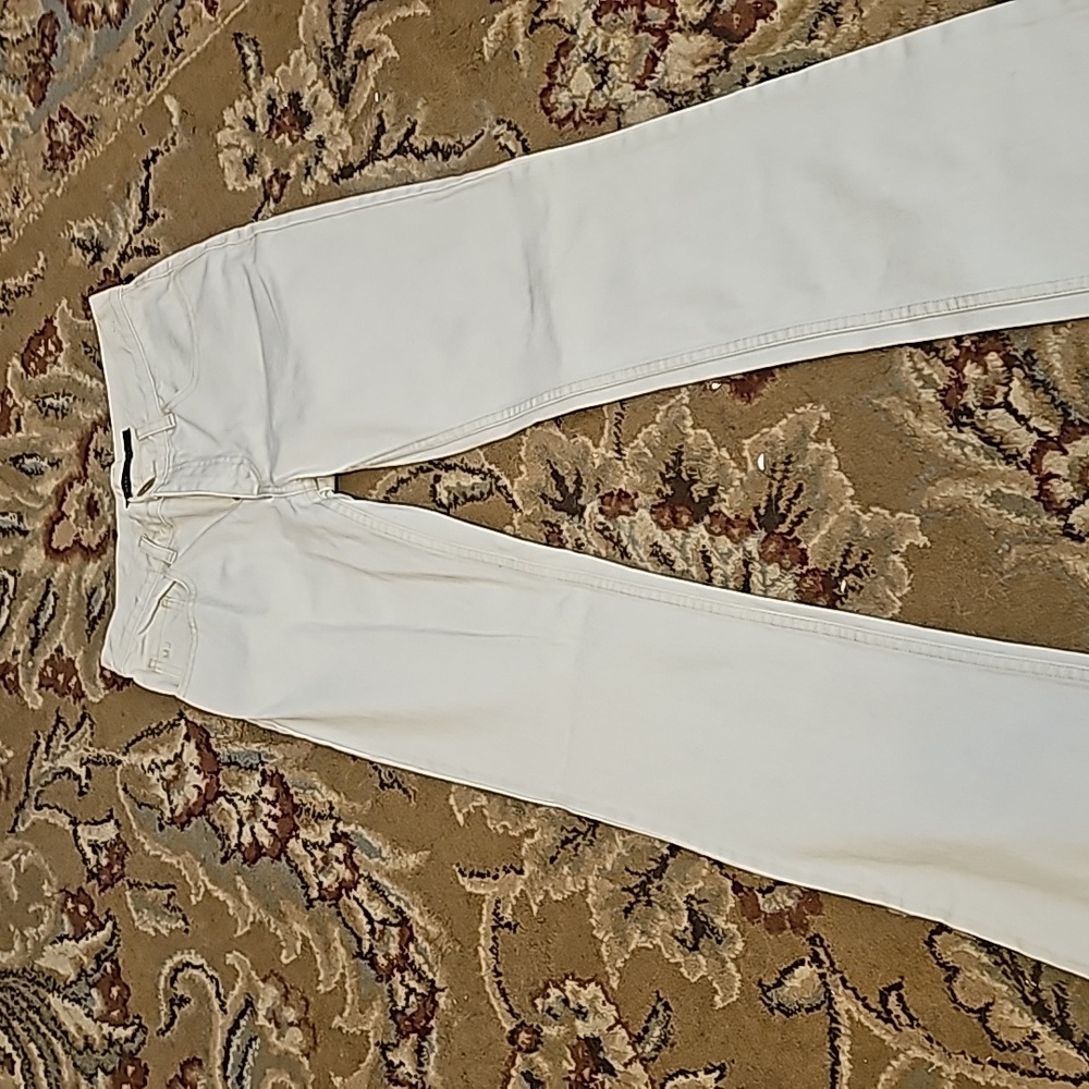 Marc Jacob's Basic Off White Jeans 4 - image 1